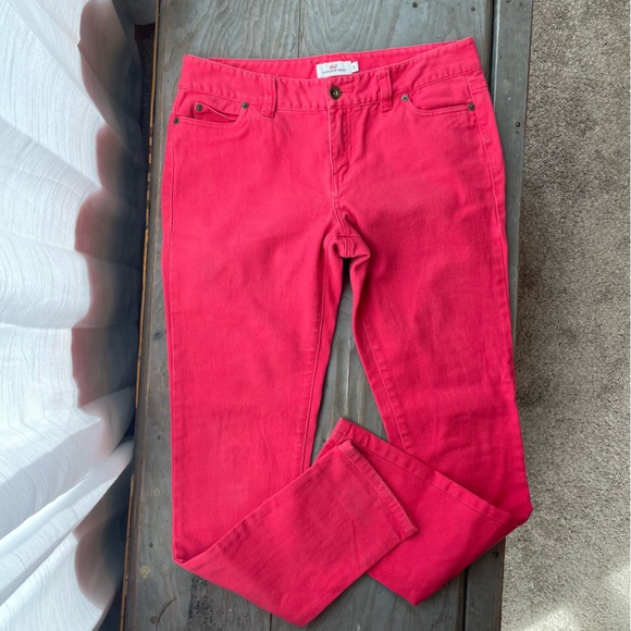 Vineyard Vines Denim - Vineyard Vines hot pink denim jeans | size 8